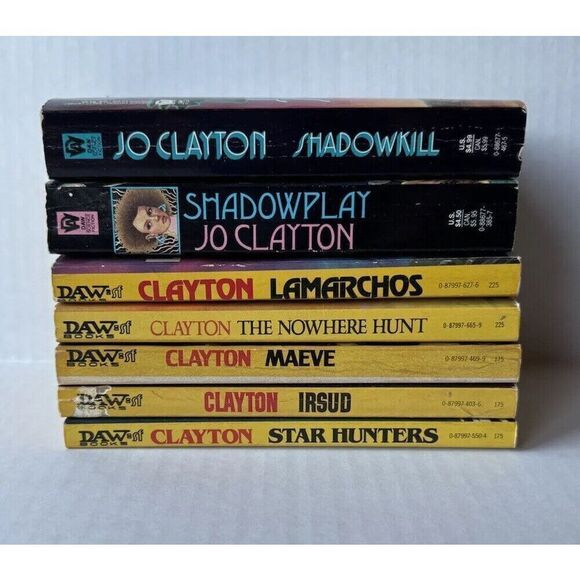 Jo Clayton  Vintage SciFi Paperbacks Lot of 7 Daw‎ books - Picture 1 of 12